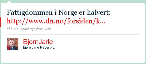 Bjørn Jarle Røberg-Larsen (BjornJarle) på Twitter