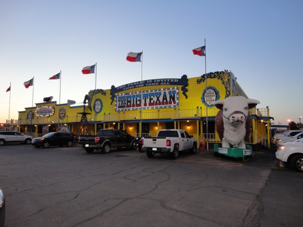 The Big Texan, Amarillo