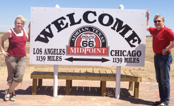 Route 66 midpoint