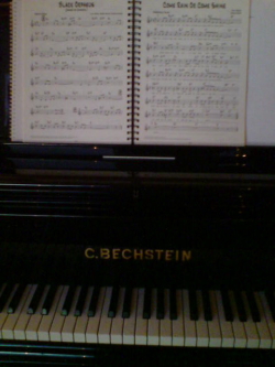 piano og noter